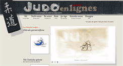 Desktop Screenshot of judoenlignes.com
