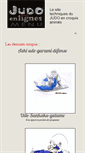 Mobile Screenshot of judoenlignes.com